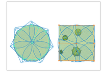 Комплект автополива 100 м3 газон участок квадратной и круглой формы с насаждениями